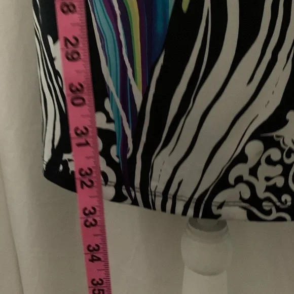 Women’s AB Studio Knee Length Dress Medium Little Black Dress - Picture 8 of 10